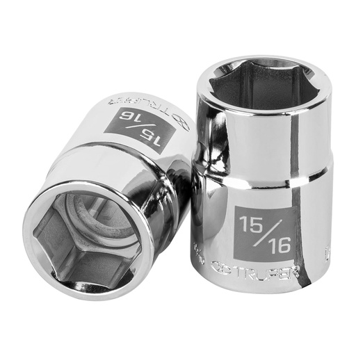 [13823] Dado de 15/16', 6 puntas, cuadro 3/4', TRUPER D-3430-H