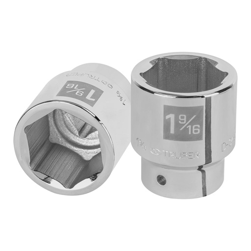 [13833] Dado de 1-9/16', 6 puntas, cuadro 3/4', TRUPER D-3450-H