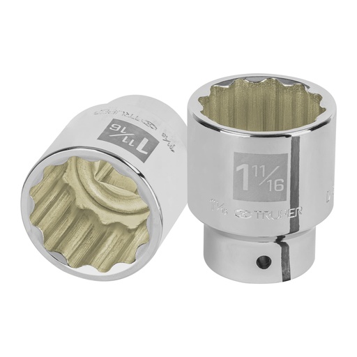 [13865] Dado de 1-11/16', 12 puntas, cuadro 3/4', TRUPER D-3454
