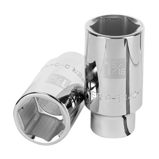 [13888] Dado largo de 1-5/16', 6 puntas, cuadro 3/4', TRUPER D-3442-HL