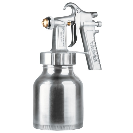 [14036] Pistola p/pintar baja presión, 1.5 mm, pulida, entrada sup PIPI-210