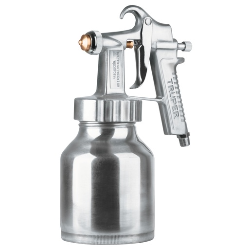 [14037] Pistola p/pintar baja presión, 1.5 mm, pulida, entrada inf PIPI-200