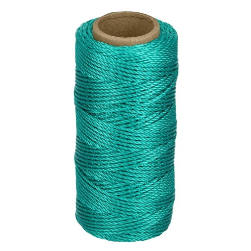 [14049] Carrete con 65 m de hilo para albañil verde, TRUPER HIL-65V