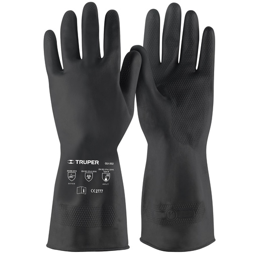 [14266] Guantes de látex para pintor, M, TRUPER GU-352