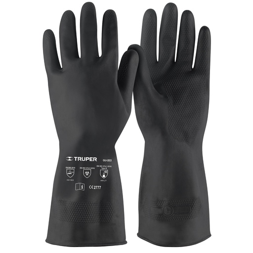 [14267] Guantes de látex para pintor, G, TRUPER GU-353