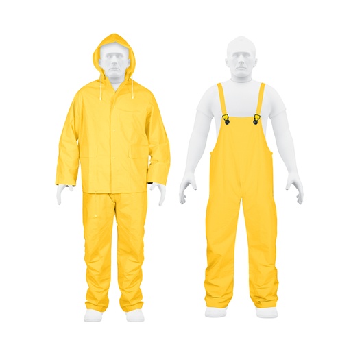 [14417] Conjunto impermeable doble capa, talla CH, TRUPER TRA-PRO-S