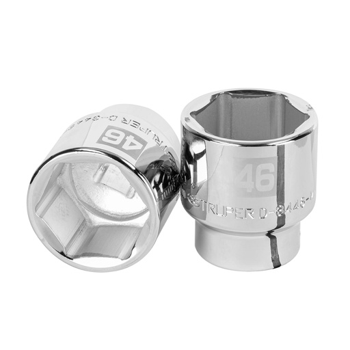 [14995] Dado de 46 mm, 6 puntas, cuadro 3/4', Truper D-3446-M