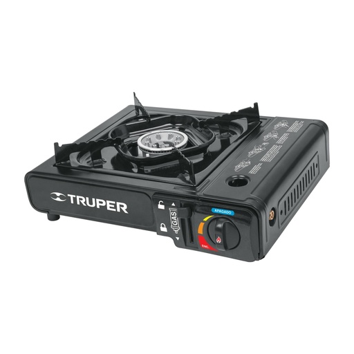 [15005] Estufilla portátil para gas, encendido electrónico, TRUPER ESPO-1