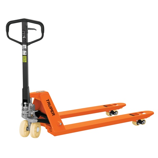 [15083] Patín traspaleta 3 ton con ruedas de nylon, TRUPER PAT-3NY
