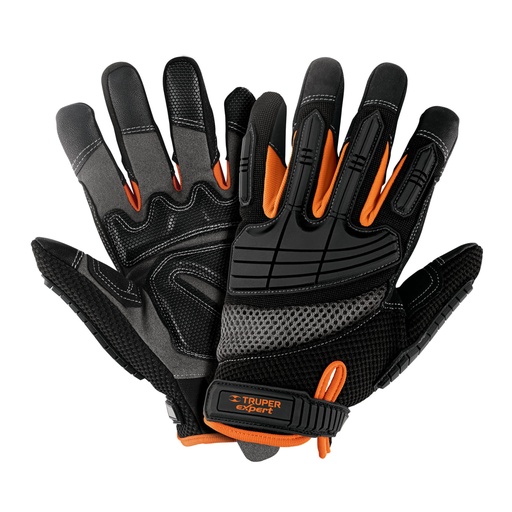[15158] Guantes para mecánico con protección anti-impacto, TRUPER GU-665