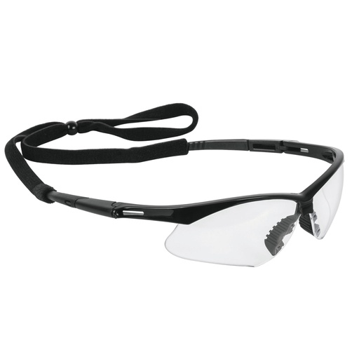 [15170] Lentes seguridad claros antiempaño c/cordón ajustable, Sport LESP-ST