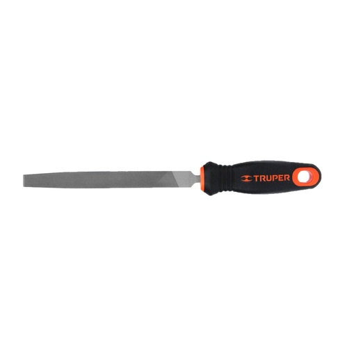 [15309] Lima plana bastarda 6' con mango Comfort Grip, TRUPER LPB-6T