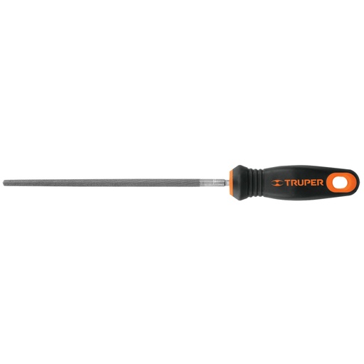 [15316] Lima redonda bastarda 8' con mango Comfort Grip, TRUPER LRB-8T