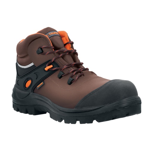 [15475] Bota de seguridad café, #29 casquillo de aramida, TRUPER ZC-429C