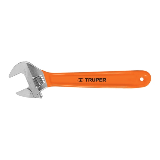 [15512] Llave ajustable (perico) 12' cromada, TRUPER PET-12X