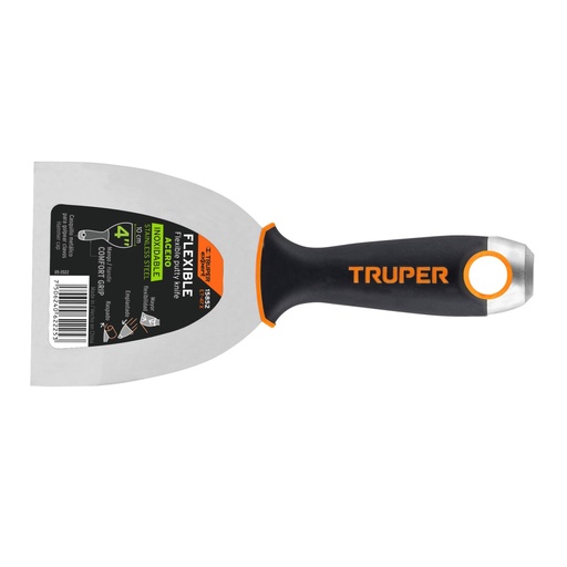 [15852] Espátula flexible 4' acero inoxidable, Comfort Grip, EXPERT ET-4FX