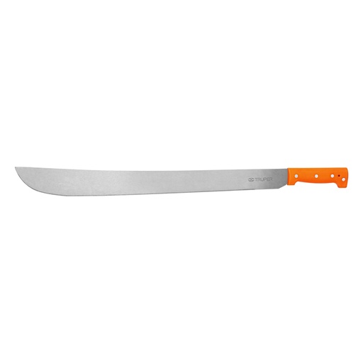 [15888] Machete estándar 24' cacha naranja remachada, TRUPER T-460-24P