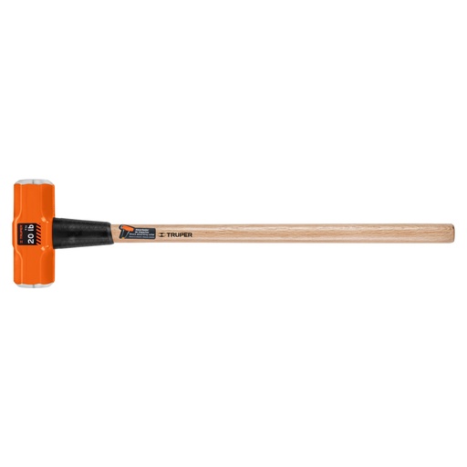 [16516] Marro octagonal 20 lb, mango de madera 36', TRUPER MD-20M