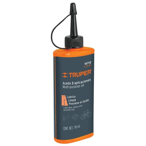 [16712] Aceite multiusos, 90ml (3oz), TRUPER A-31-90