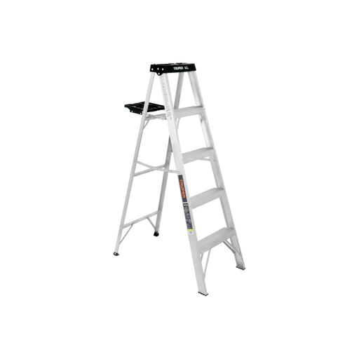 [16742] Escalera de tijera tipo III 4 escalones y bandeja, TRUPER EST-34