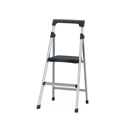 [16763] Escalerilla tubular plegable, 2 peldaños, aluminio, TRUPER ESTU-2A