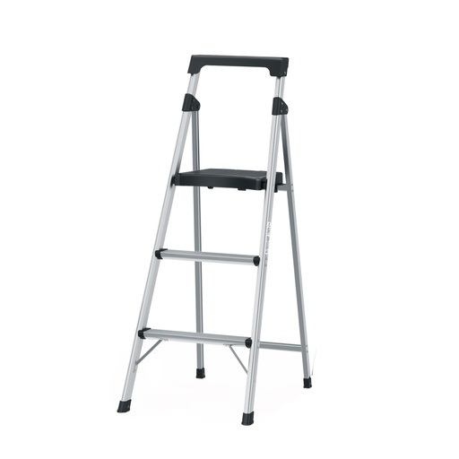 [16764] Escalerilla tubular plegable, 3 peldaños, aluminio, TRUPER ESTU-3A