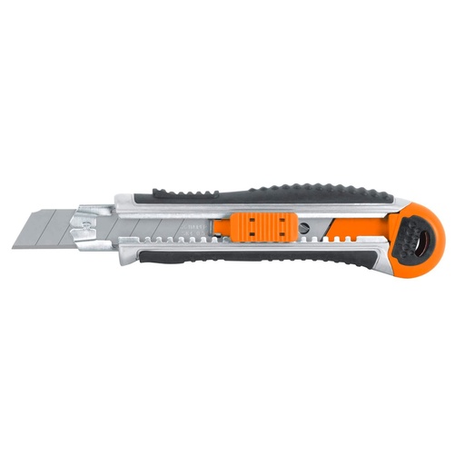 [16976] Cutter 18 mm trabajo pesado c/alma metálica y grip, EXPERT CUT-6XX
