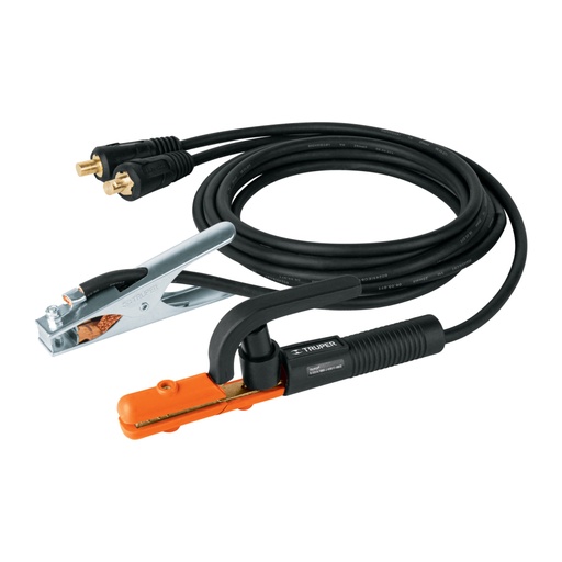 [17031] Cables portaelectrodo y pinza de tierra 200A, 1/2', TRUPER CAB-210X