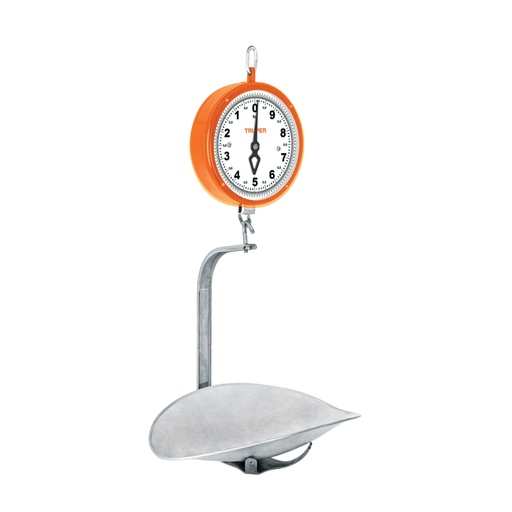 [17087] Báscula capacidad 10 kg mecánica colgante, TRUPER BAS-10C