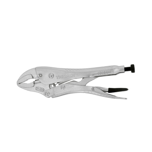 [17421] Pinza de presión 7' mordaza curva, Truper PPT-7C
