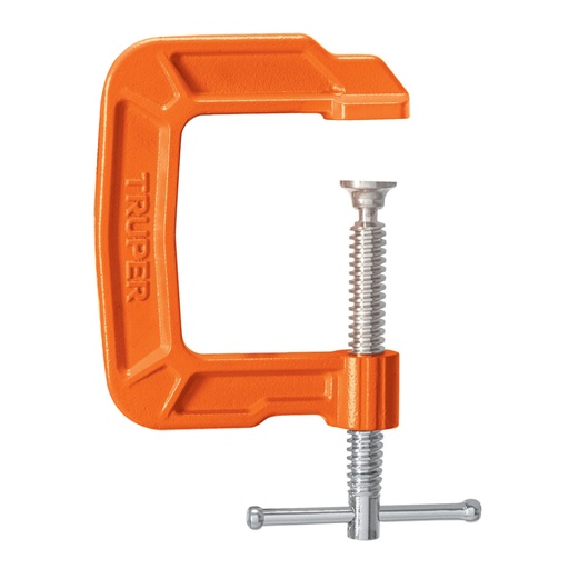 [17692] Prensa profunda 3' de hierro dúctil para carpintería, Truper PNT-3G