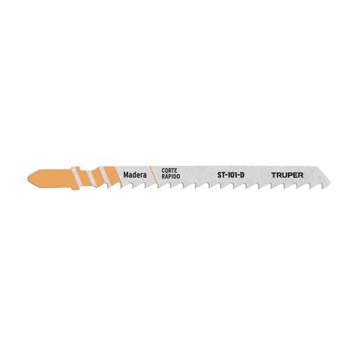 [18126] Blíster con 5 seguetas 6 DPP zanco 'T' corte recto madera ST-101-D