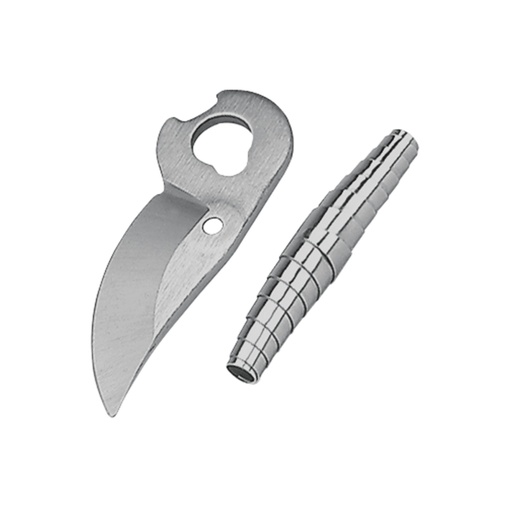 [18464] Cuchilla y resorte de repuesto para T-45, TRUPER REP-T45-2