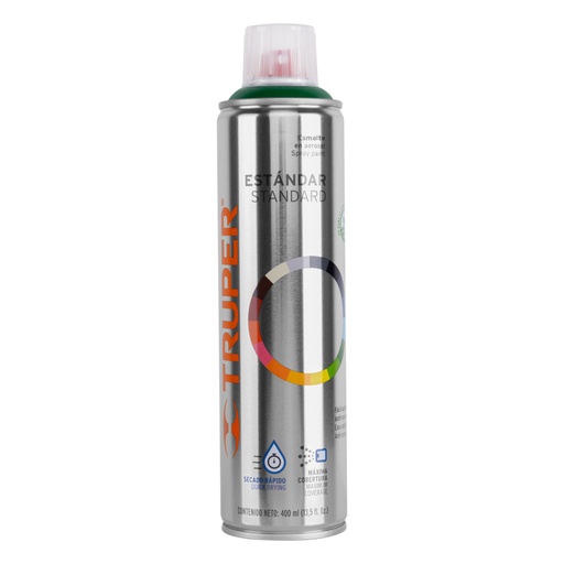 [19047] Pintura en aerosol, verde hoja, bote esbelto, 400 ml PA-VH