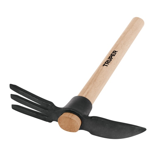 [19647] Rastrillo-pico, mango de madera 14', TRUPER TJA-1