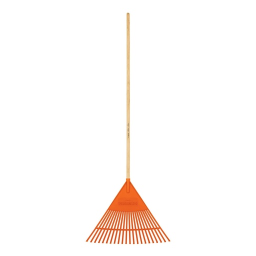 [19785] Escoba plástica para jardín, flexible, 22 dientes, mango 48' EP-22F