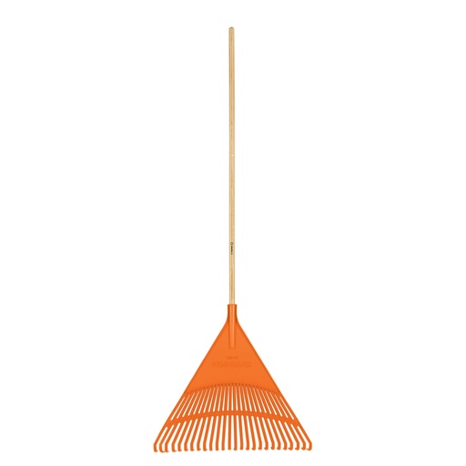 [19788] Escoba plástica para jardín, rígida, 26 dientes, mango 48' EP-26R