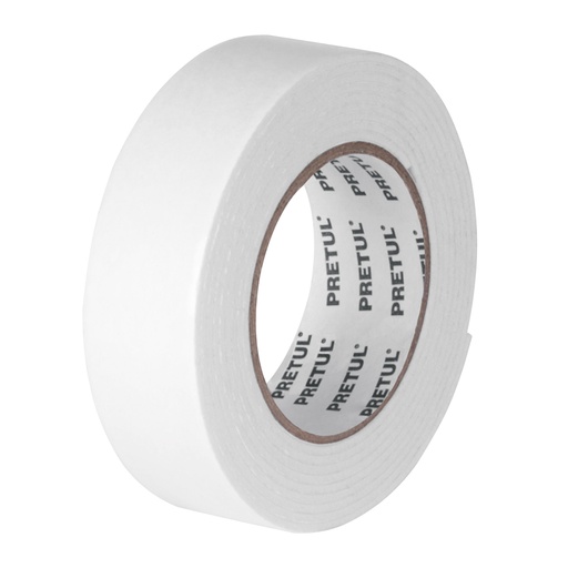 [20004] Cinta doble cara de 19 mm x 1.5 m, PRETUL CDC-1915P