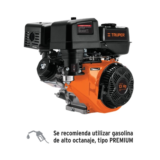 [101329] Motor a gasolina 13 HP, TRUPER MOG-130