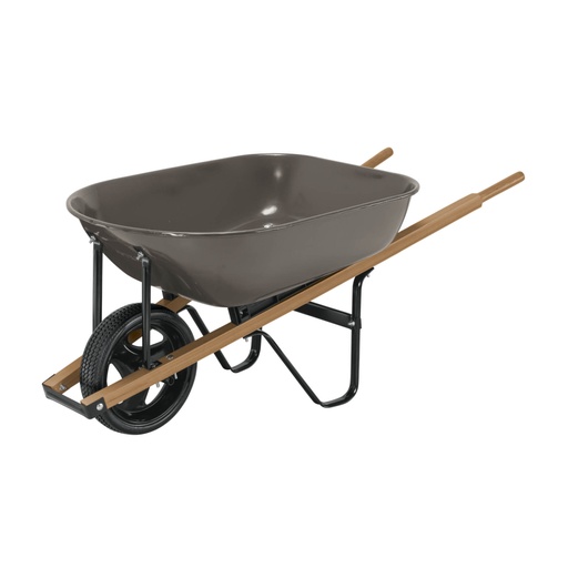 [20625] Carretilla 5.5ft3 gris,imponchable, bastidores madera,PRETUL CAP-5WFFG