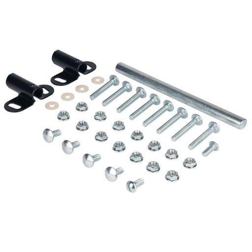 [20639] Tornilleria,chumaceras y eje,carretilla TP-5N y rojas PRETUL JT-RP