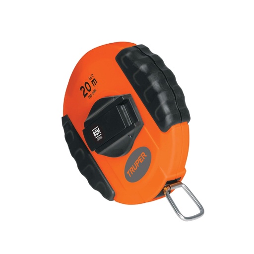 [20900] Cinta métrica larga 20 m, metálica, carcasa plástica, TRUPER PRO-20ME