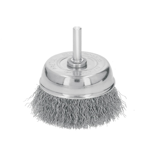 [21005] Carda de copa 2-3/4' alambre grueso para taladro, PRETUL CO-3P