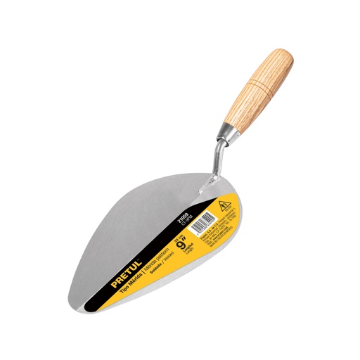 [21059] Cuchara para albañil 9' tipo Mérida, PRETUL CT-9PM