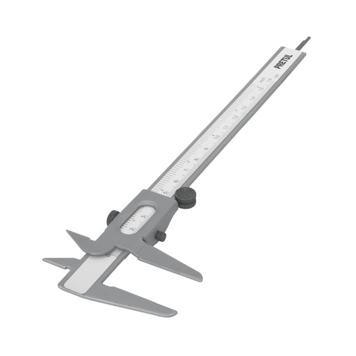 [21455] Calibrador vernier escolar 6', acero, std y mm, PRETUL VER-6PX