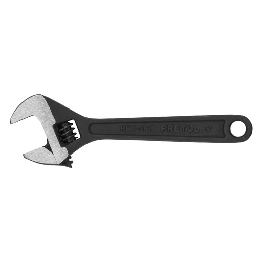 [21822] Llave ajustable (perico) 6' pavonada, PRETUL PET-6PP