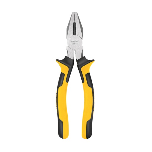 [22674] Pinza para electricista 8' mango Comfort Grip, PRETUL PEL-8PX