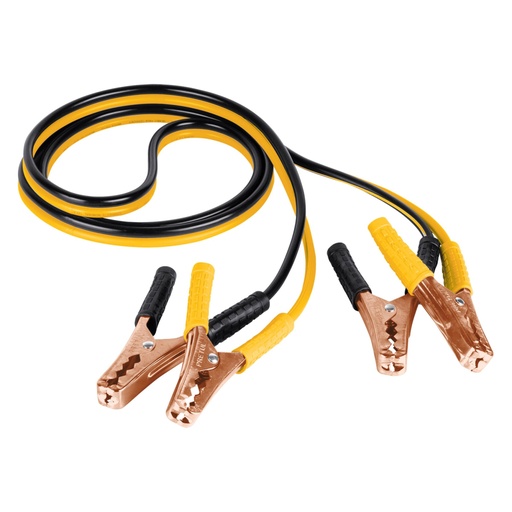 [22808] Cables pasa corriente 2.5m, 125 A, 10 AWG, con funda, Pretul CAP-2510P
