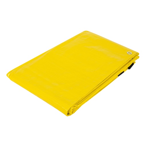 [23742] Lona de polietileno 4 x 5 m, amarilla, 110 g/m2, PRETUL LP-45A