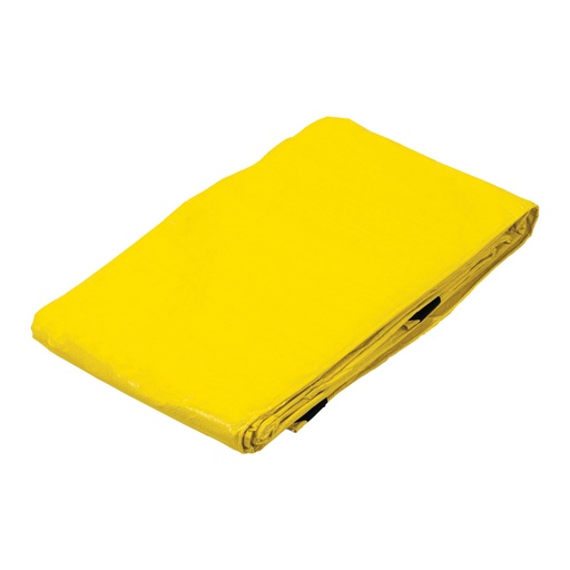 [23744] Lona de polietileno 5 x 6 m, amarilla, 110 g/m2, PRETUL LP-56A